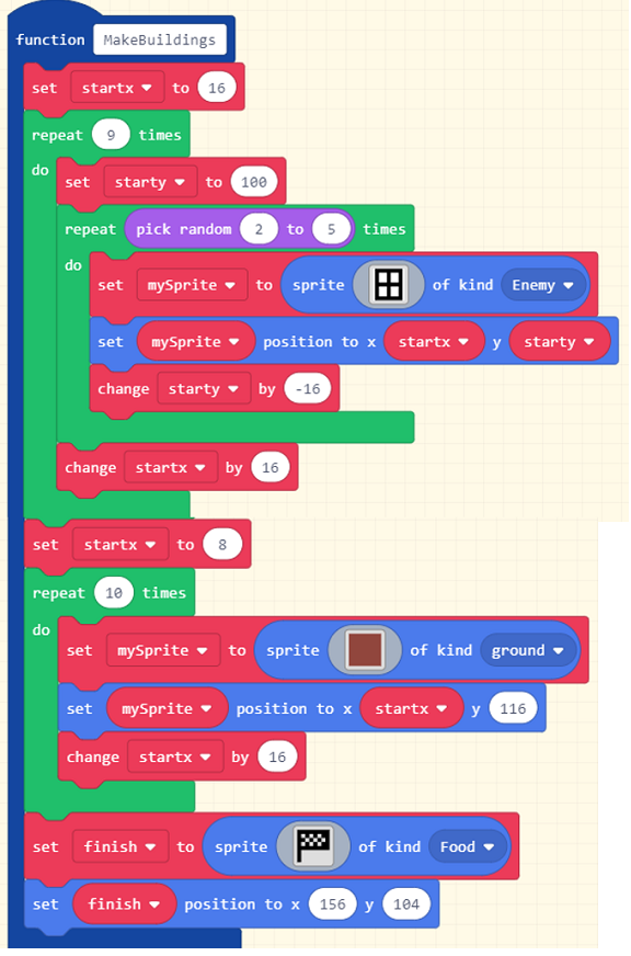 MakeCode Arcade Code