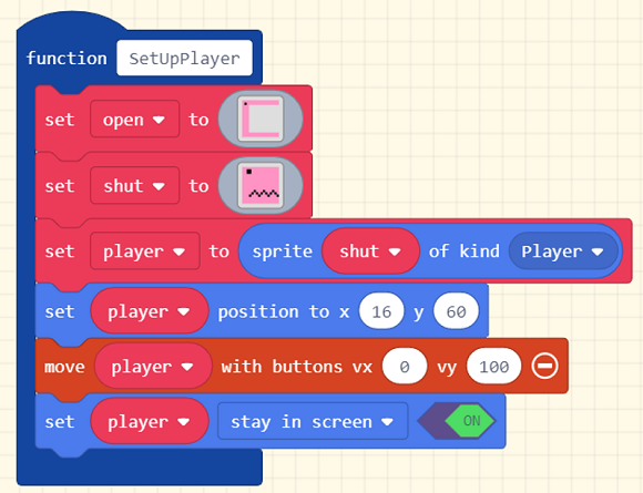 MakeCode Arcade Code