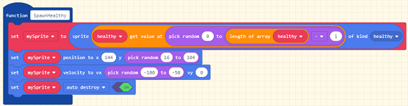 MakeCode Arcade Code