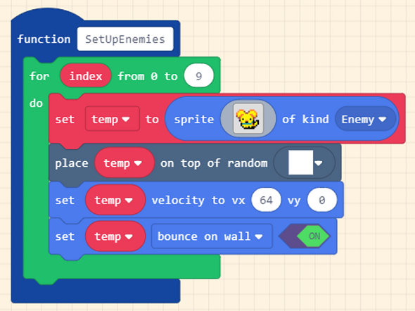 MakeCode Arcade Code