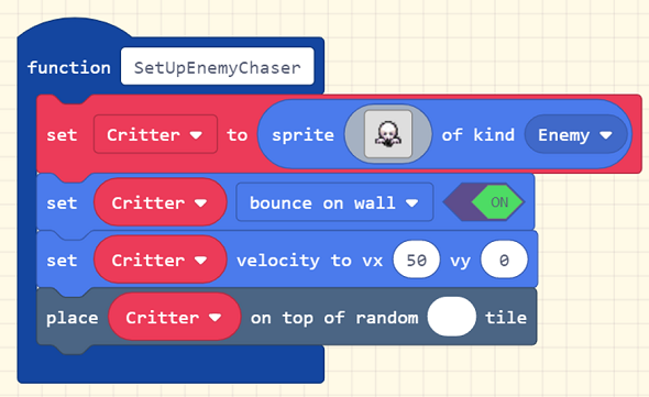 MakeCode Arcade Code