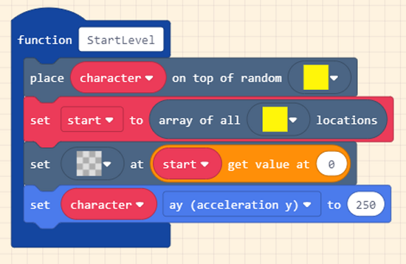 MakeCode Arcade Code