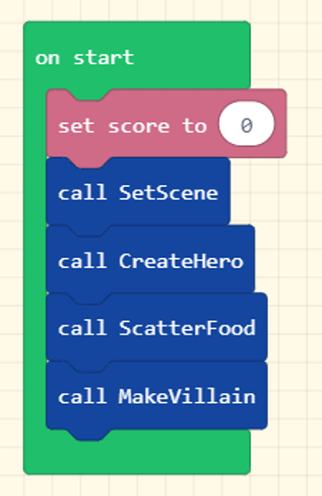 MakeCode Arcade Code