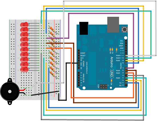 Arduino Circuit Diagram