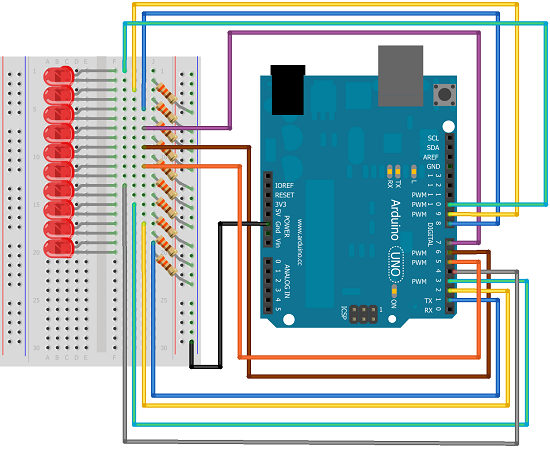 Arduino Circuit Diagram