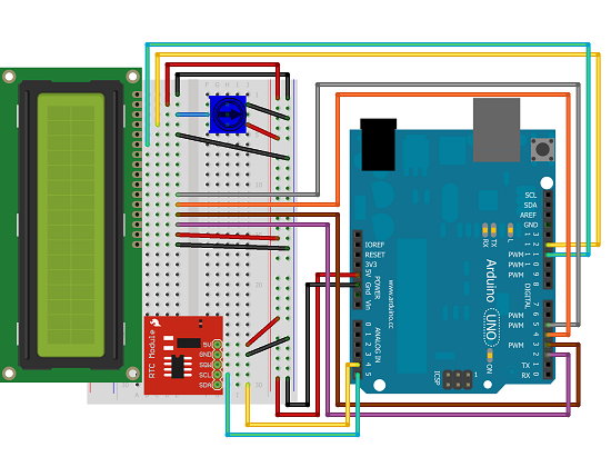 Arduino Circuit Diagram