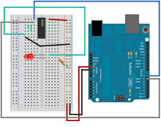 NAND IC Diagram