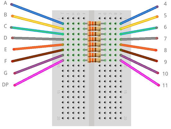 Sparkfun 7 Segment Display