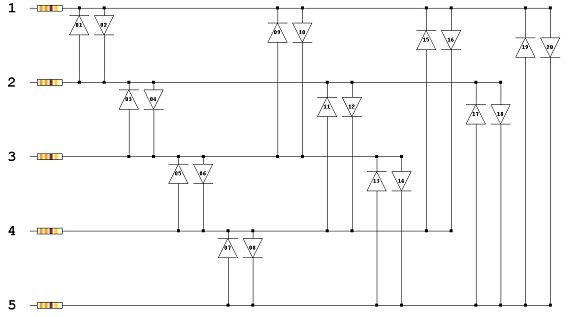 Charlieplexing Program