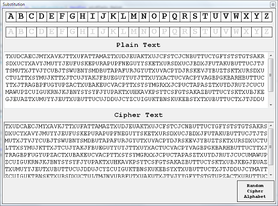 Relative Frequency Of Letters