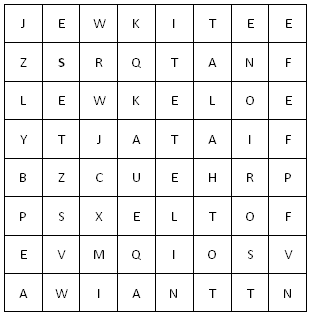 Grille Cipher Grid