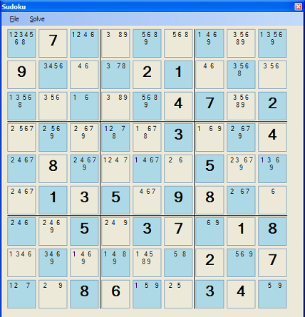 sudoku grid