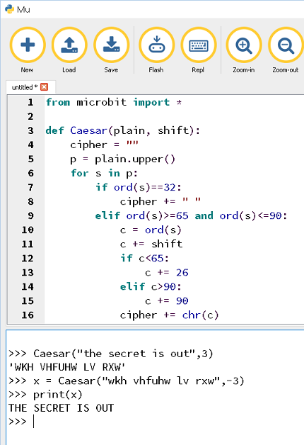 micro:bit Code
