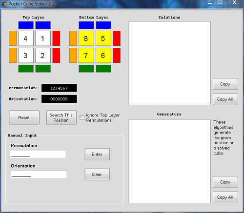 pocket cube optimal solver