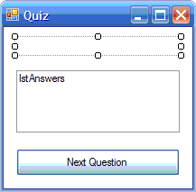 quiz form design